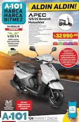 APEC 125 CC BENZİNLİ MOTOSİKLET APEC 125 CC BENZİNLİ MOTOSİKLET